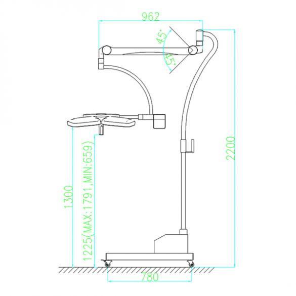 HF-L4E LED Operating Lamp