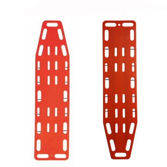 Plastic high strength medical immobilization spine board