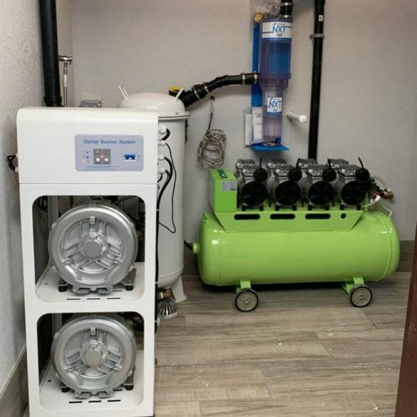 90L oilless Dental Air Compressor