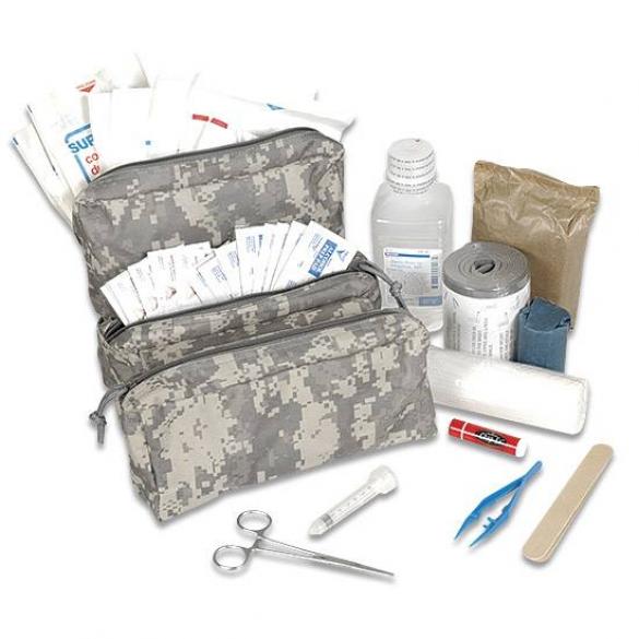 Compatible foldable medical or tactical molle module bag