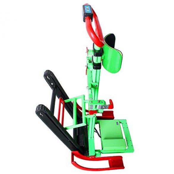 Battery Powered Stair-Climbing Wheelchair Holder