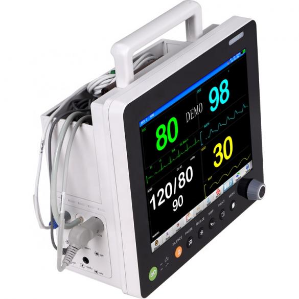 Multi-Parameters ICU Vital Signs Patient Monitor portable patient bedside monitor 