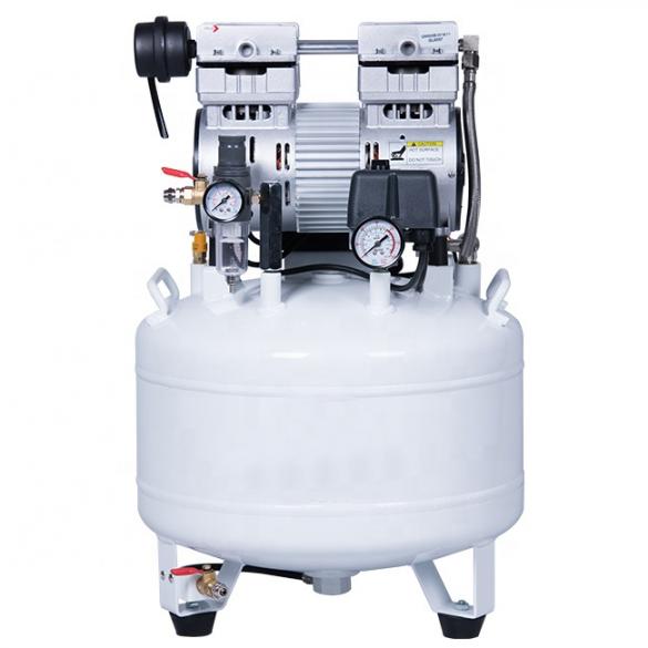 Dental Noiseless Oil Free 40L Air Compressor