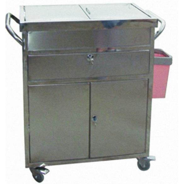 Stainless Steel Emergency Trolley CM-SM-018