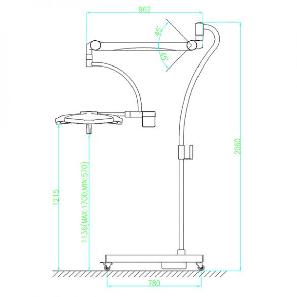 HF-L3S LED Operating Lamp