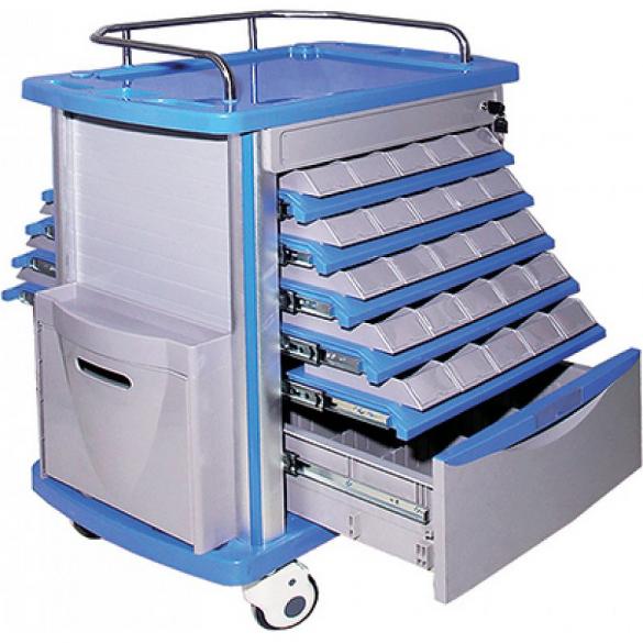 ABS Medicine Trolley CM-MT750