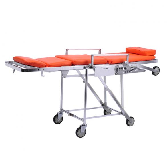 Used ambulance equipment folding stretcher chair trolley
