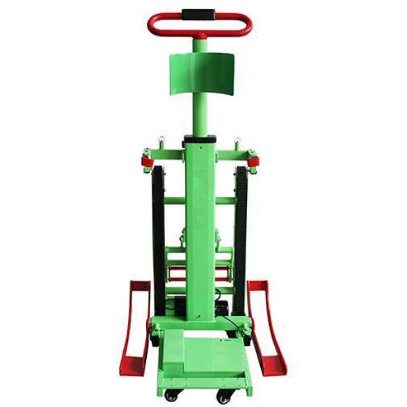 Battery Powered Stair-Climbing Wheelchair Holder