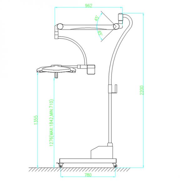 HF-L3E LED Operating Lamp