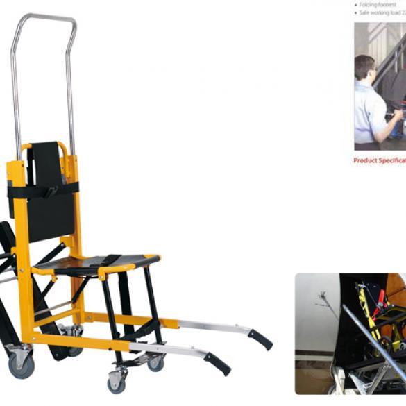 Medical emergency euqipment stair replacement stretcher