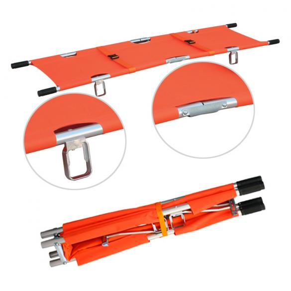 Stretcher manufactures aluminum portable folding ambulance stretcher