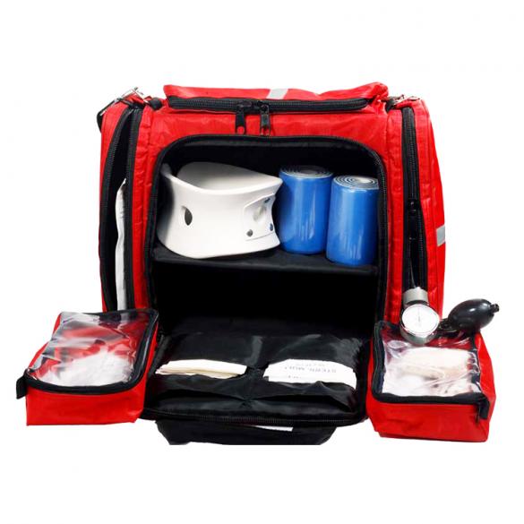 Large travel backpack first emergency first aid response bag