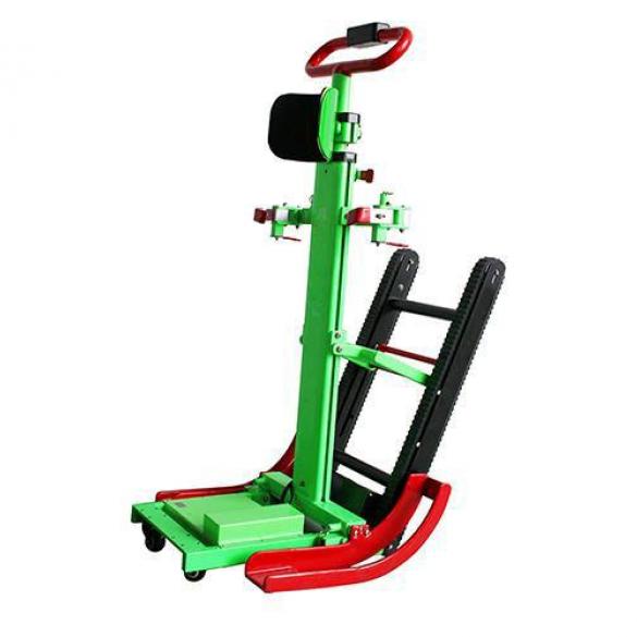 Battery Powered Stair-Climbing Wheelchair Holder