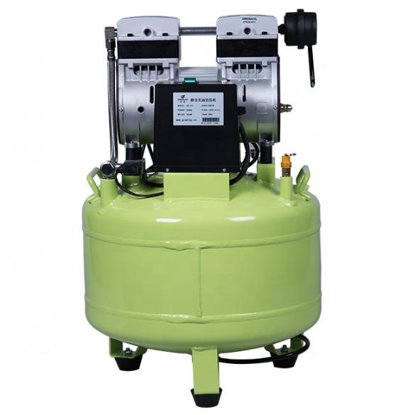 Dental Noiseless Oil Free 40L Air Compressor