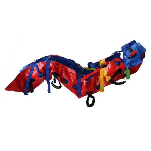 Vacuum mattress with head immobilizer